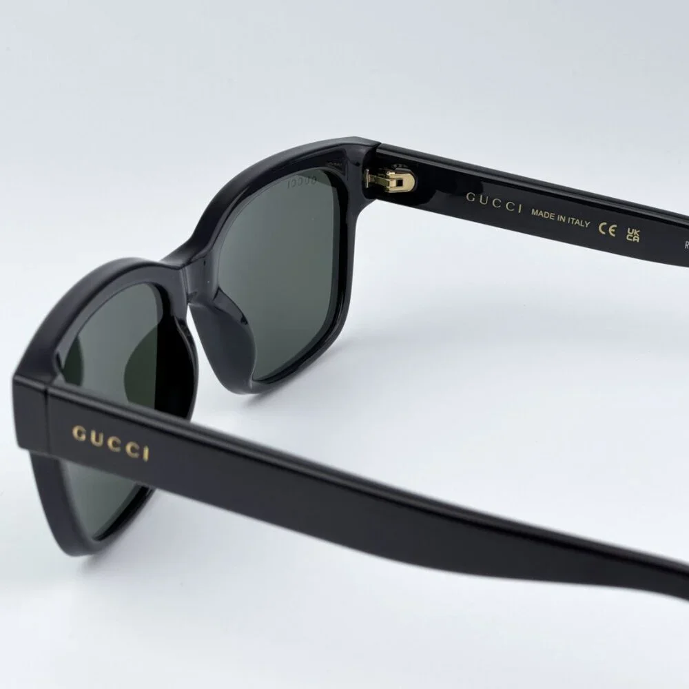 Gucci GG1716S 003 BRAND NEW Sunglasses Grey Square Unisex